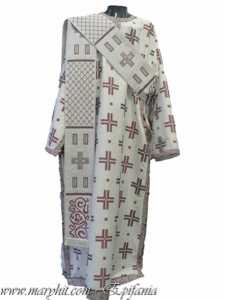 cruci, diacon, grecia, grena.in, matase, vesmant