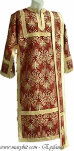 brocard, diacon, grena, ipodiacon, rosu, vesmant